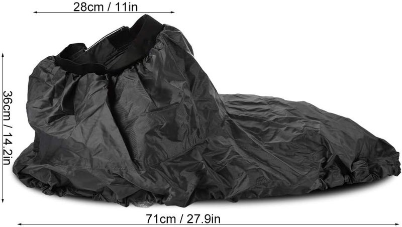 woobles Kayak Spray Skirt Universal, Adjustable Nylon Kayak Spray Cover Water Sports Accessory - Image 3